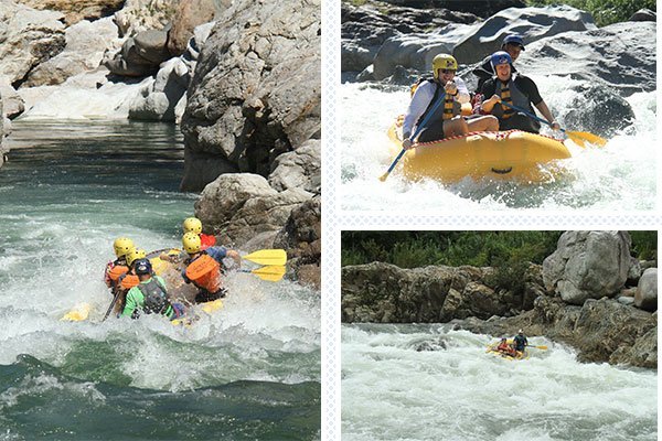 rafting class 3 and 4 cangrejal river
