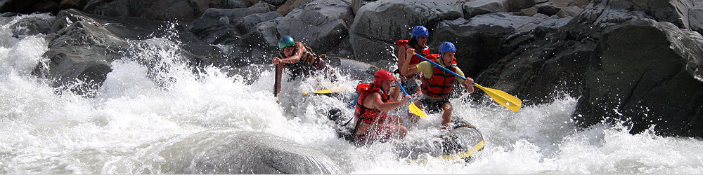 rafting and other activities with omega tours